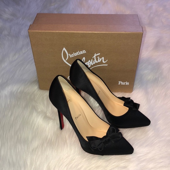 Christian Louboutin Shoes - Christian Louboutin “Miss Pigalle crepe satin”